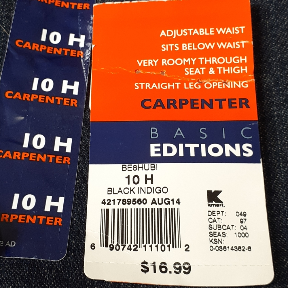 Basic Editions Carpenter 10 Husky - Picture 11 of 12